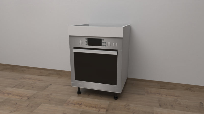 Mobile Base Forno da 60 cm, con le seguenti Misure: l=60, h72, P=55 cm spedizione in Kit, con pattina. Altezza compresa di Piedini 82 cm colore BIANCO