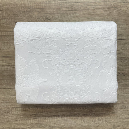 Bassetti Copriletto Estivo Singolo in Cotone Matelassè Bianco 2205S70