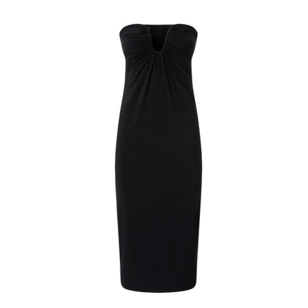 Pinko vestiti casual donna pinko - cenerino abito jersey light - nero da donna