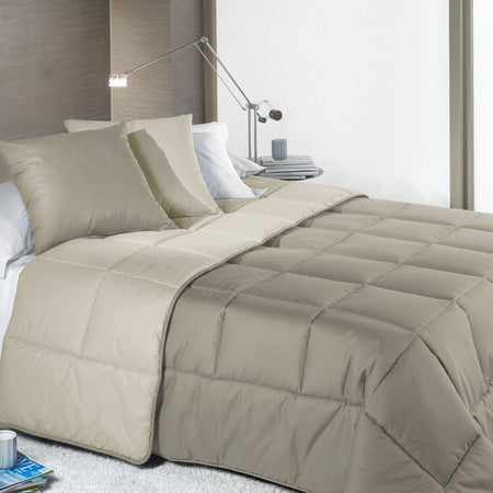 Caleffi Trapunta per Letto Matrimoniale in Cotone Bicolor D116 - Passarelli Biancheria