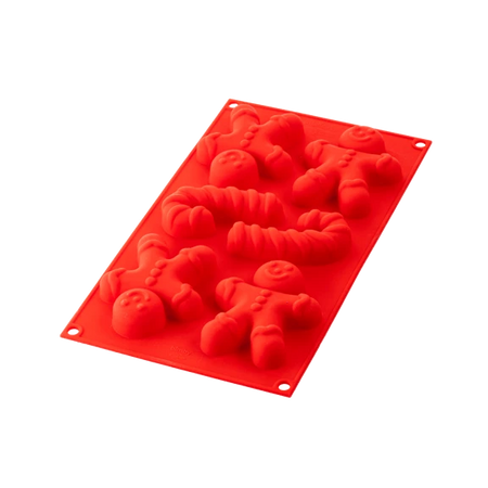Stampo per omino pan di zenzero e bastoncini di zucchero