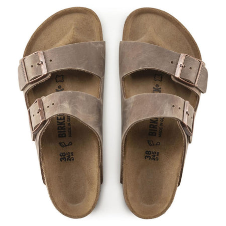 Birkenstock Arizona Leather Oiled tobacco brown