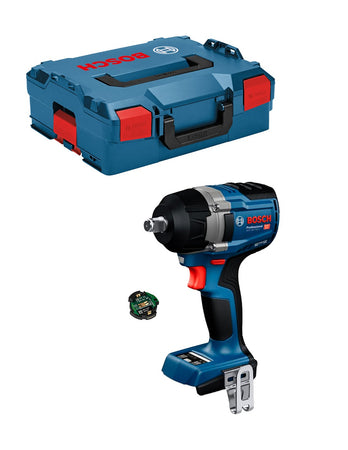 Bosch professional avvitatore a massa battente bosch gds 18v-1000 c (solo corpo + l-boxx 136 + modulo bluetooth gcy42) 4059952655130