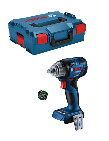 Bosch professional avvitatore a massa battente bosch gds 18v-330 hc (solo corpo + l-boxx 136 + modulo bluetooth gcy 42) 4059952610535