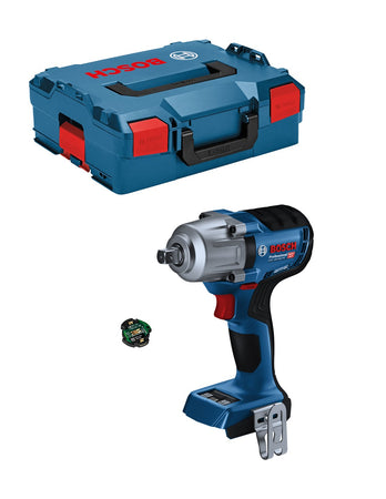Bosch professional avvitatore a massa battente bosch gds 18v-450 pc (solo corpo + l-boxx 136 + modulo bluetooth) 4059952568126