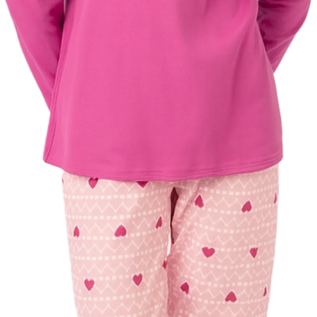 Brilliamo Pigiama da donna invernale in Caldo Cotone BR892184 2510S