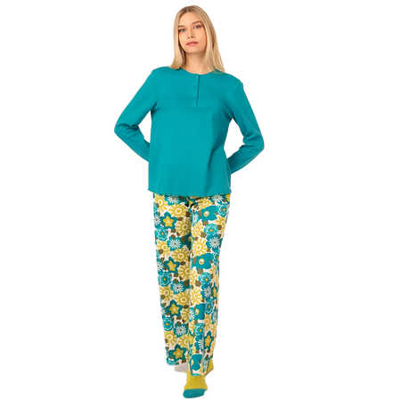 Brilliamo Pigiama da donna invernale in Caldo Cotone BR892189 2510S