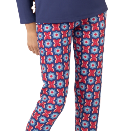 Brilliamo Pigiama da donna invernale in Caldo Cotone BR892192 2510S