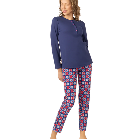 Brilliamo Pigiama da donna invernale in Caldo Cotone BR892192 2510S
