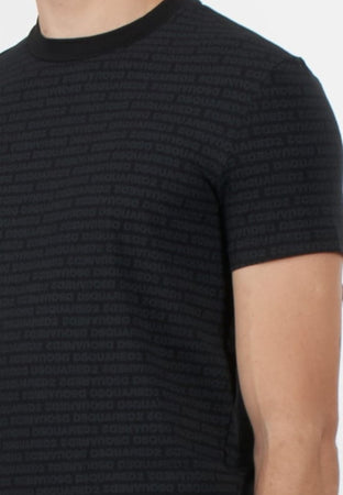 DSQUARED2 T-SHIRT ROUND NECK T-SHIRT da uomo