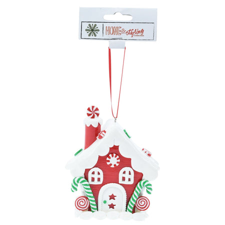 Pendente natalizio in argilla per Albero di Natale per decorazioni natalizie