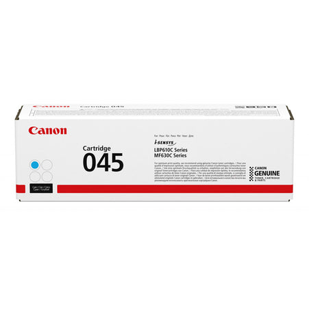 Toner Canon Crg 045 C Ciano Per Lbp613Cdw, Lbp611Cn Mf635Cx, Mf633Cdw, Mf631Cn