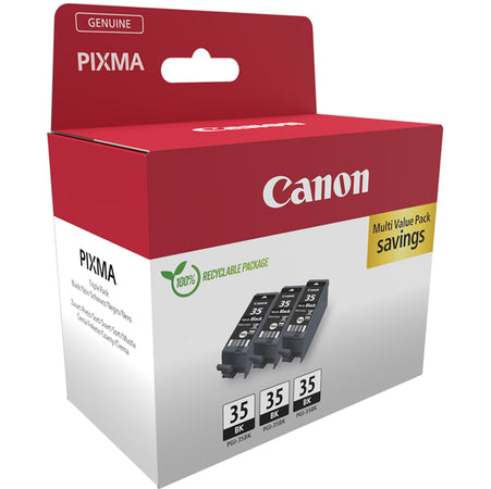 Canon Cartuccia Ink Pgi-35 Nero (3 Cartucce