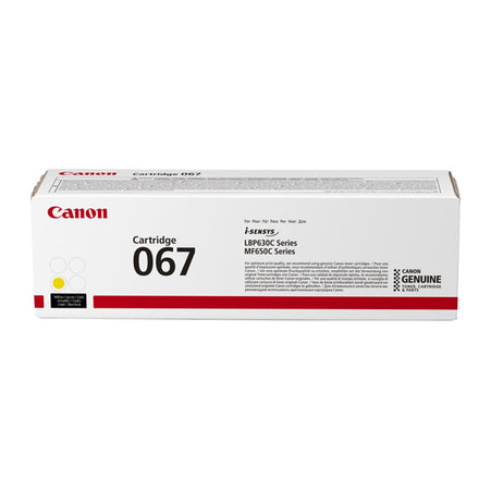 Canon Toner 067 Giallo_1.250 Pag