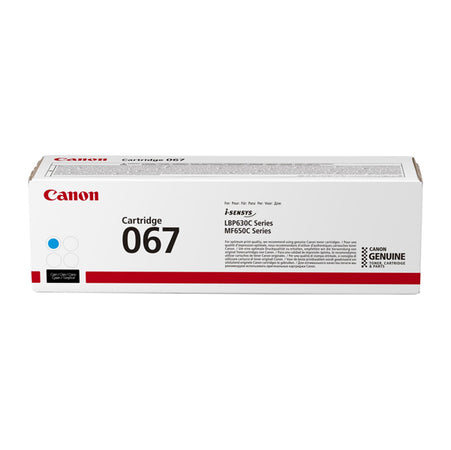 Canon Toner 067 Ciano_1.250 Pag