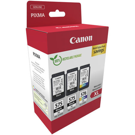 Canon Cartuccia Ink Multipack Pg-575Xlx2/Cl-576Xl