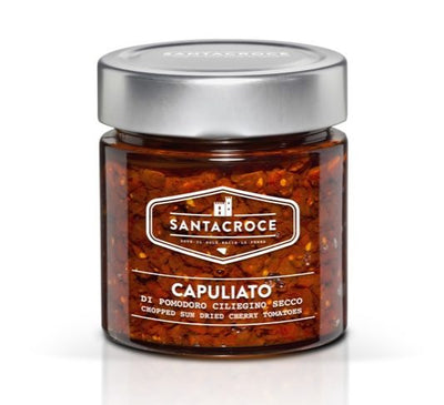 Santacroce - Pomodoro ciliegino capuliato sott'olio vaso 190g