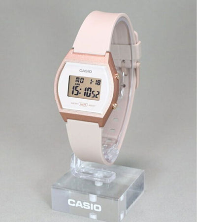 Orologio CASIO Da Donna Collezione Pink - Impermeabile 3 ATM - Cronometro - Conto Alla Rovescia - Sveglia