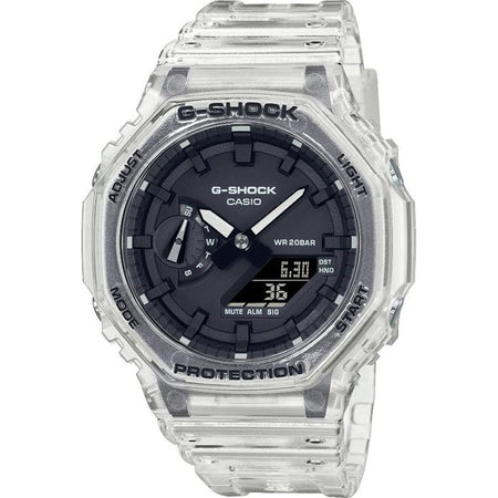 Orologio G-SHOCK - CASIO - Resistente agli urti - Multifunzione - Bianco trasparente