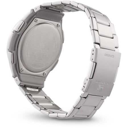 CASIO - Orologio in acciaio inossidabile - WAVECEPTOR - Grigio