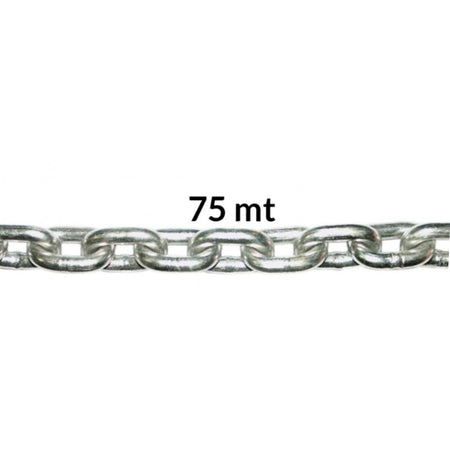 Catena Inox Calibrata Ø Mm.8 Mt 75