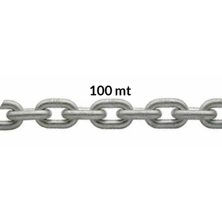 Catena Zinc. Calibrata Ø Mm.6X100Mt