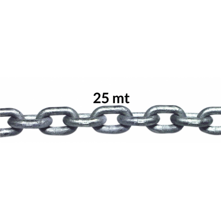 Catena Zincata Genovese Ø Mm.4X25Mt