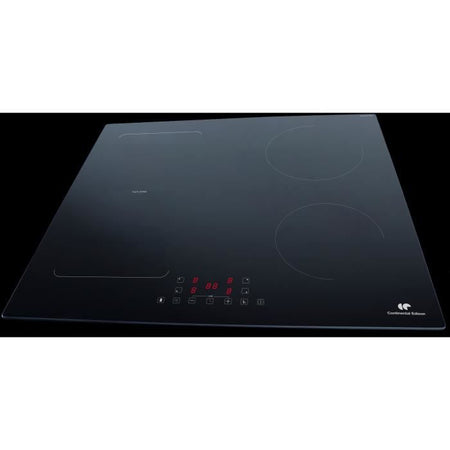 CONTINENTAL EDISON Piano cottura a induzione 4 zone CETI4ZFLEX3 - Flex - 7200W - 4 booster - nero