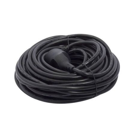 Cavo di prolunga CHACON HO5VVF 3 x 1,5 mm 20 m - Nero