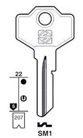 Chiavi Pz10 Giussani Sm1 Marca Generico