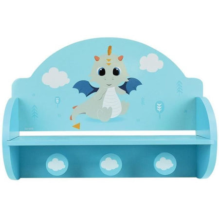 FUN HOUSE Léon le Dragon 713338 MENSOLA APPENDIABITI Dimensioni: H. 33 x L. 46 x P. 15 cm per bambini