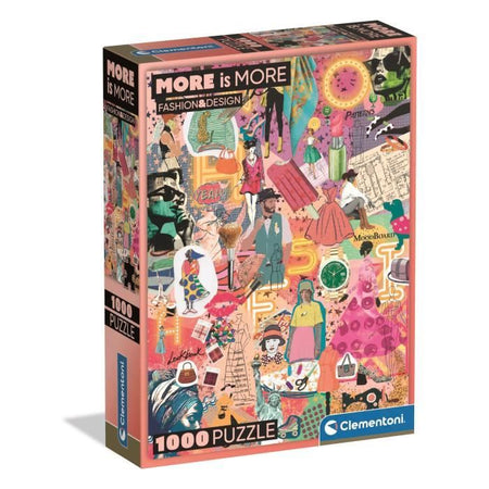 CLEMENTONI - Compact 1000 pezzi - More is more - Moda e Design