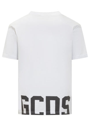 GCDS T-SHIRT LOW BAND LOGO REGULAR T-SHIRT da uomo