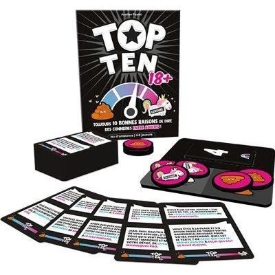 Cocktail Giochi  Top Ten 18+ Gioco da tavolo  dai 14 anni  da 4 a 9 giocatori  30 minuti