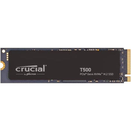 SSD interno per giochi Crucial T500 SSD PCIe Gen4 NVMe M.2 da 2 TB, fino a 7200 MB/s, disco rigido SSD - CT2000T500SSD8