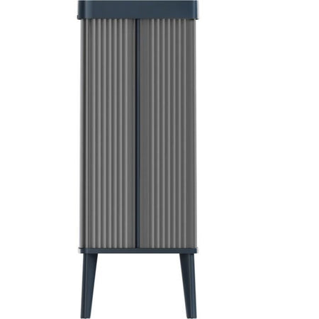 Cestino da terra - VERTO - CURVER - Apertura touch - 54 L - Grigio perla