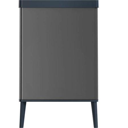 Cestino da terra - VERTO - CURVER - Apertura touch - 54 L - Grigio perla