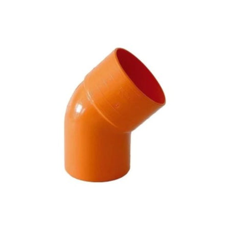Curva Pvc 80 Arancio