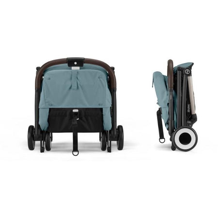 CYBEX - Passeggino ultracompatto e confortevole - ORFEO - 4 ruote - Stormy Blue