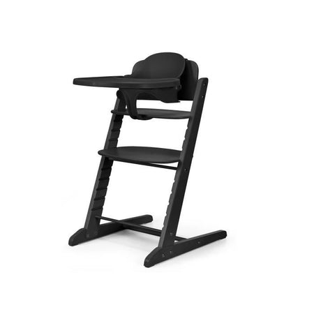 Seggiolone CYBEX IRIS 3 in 1 - Legno - Baby Set e vassoio inclusi - Nero intenso