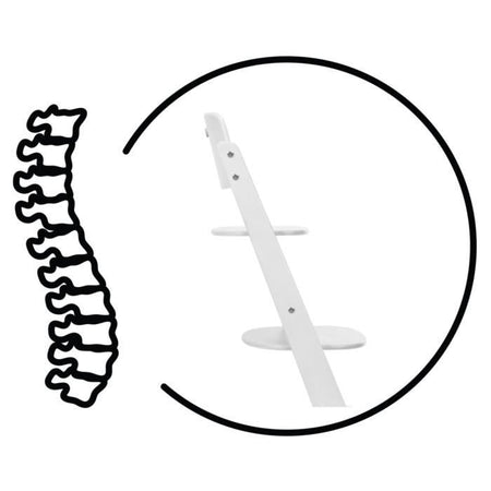 Seggiolone CYBEX IRIS - Legno - Tutto Bianco