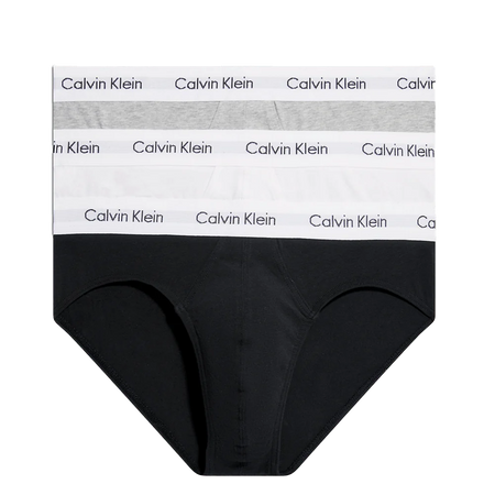 Calvin Klein Slip da Uomo In Confezione Da 3 Slip U2661G-998 S36 - Passarelli Biancheria