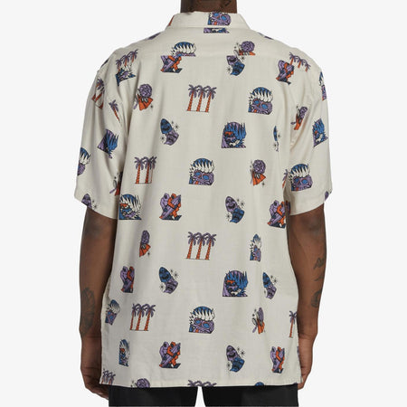 Camicia Billabong DJ Javier Turn The Tide beige