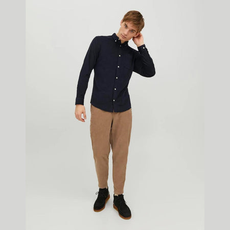 Camicia Jack & Jones Classic Cord LS navy blazer