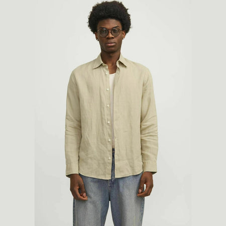 Camicia Jack & Jones Clawrence Linen fields of rye
