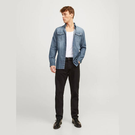 Camicia Jack & Jones Heridan medium blue denim