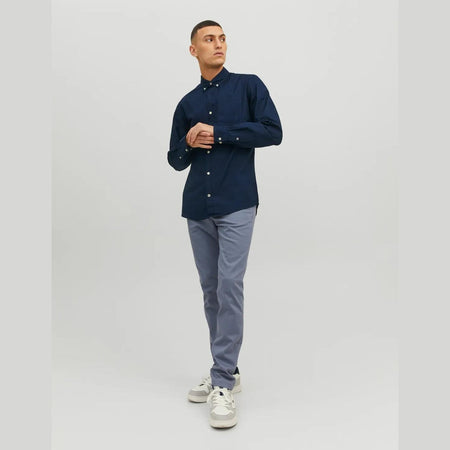 Camicia Jack & Jones Oxford navy blazer