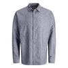Camicia Jack & Jones Summer Linen Blend faded denim