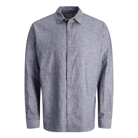 Camicia Jack & Jones Summer Linen Blend faded denim