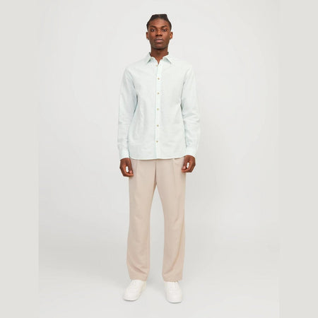 Camicia Jack & Jones Summer Linen Blend soothing sea